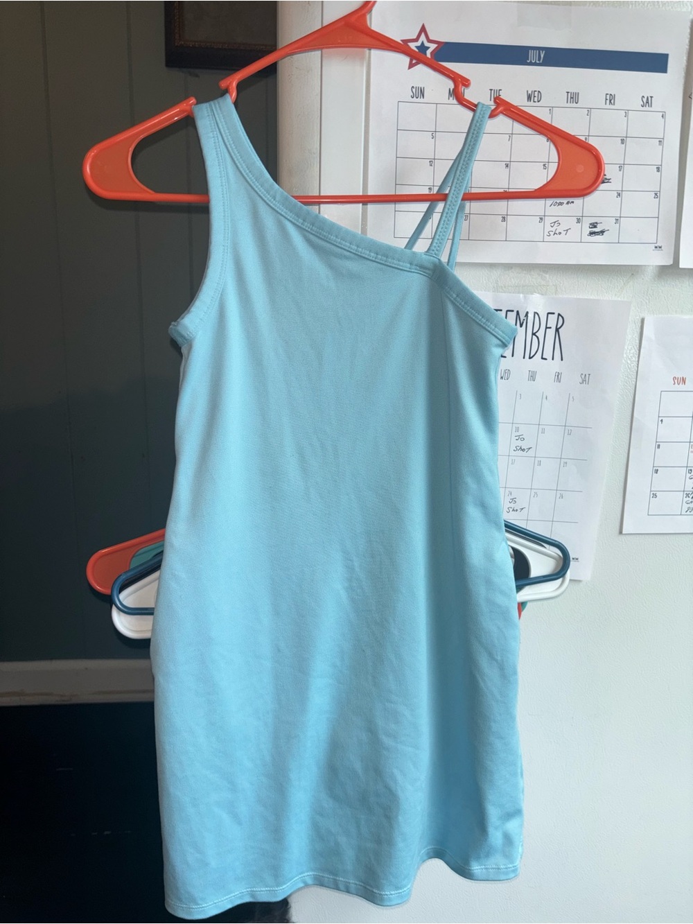 Girls All in motion spandex dress.
